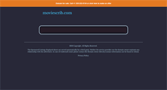 Desktop Screenshot of moviescrib.com